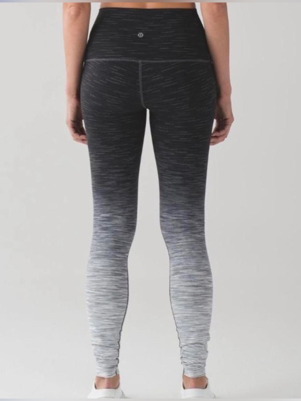 Lululemon Wunder Under Hi-Rise Tight Ombre Melange 31" Ombre Space Dye Black